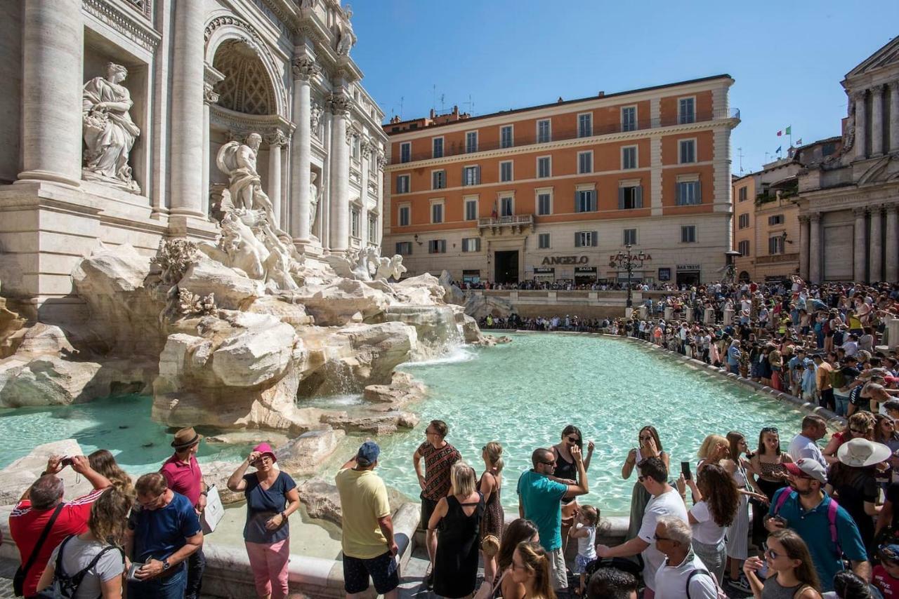 דירות רומא La Finestra Su Fontana Di Trevi - Charming View מראה חיצוני תמונה